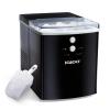 imageIgloo SelfCleaning Countertop Ice Maker  Compact and Portable  Creates 26 lbs Per Day 8 Pieces Ready Every 78 Minutes  Includes Ice Scoop and Basket  AquaBlack