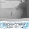 imageIgloo SelfCleaning Countertop Ice Maker  Compact and Portable  Creates 26 lbs Per Day 8 Pieces Ready Every 78 Minutes  Includes Ice Scoop and Basket  AquaStainless Steel