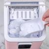 imageIgloo SelfCleaning Countertop Ice Maker  Compact and Portable  Creates 26 lbs Per Day 8 Pieces Ready Every 78 Minutes  Includes Ice Scoop and Basket  AquaPink