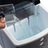 imageIgloo SelfCleaning Countertop Ice Maker  Compact and Portable  Creates 26 lbs Per Day 8 Pieces Ready Every 78 Minutes  Includes Ice Scoop and Basket  AquaBlack