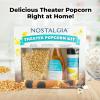 imageNostalgia Premium 4Ounce Popcorn AllInOne Bag  Includes Kernels Butter Flavored Coconut Oil and Seasoning Salt  Pack of 241 Pound Pack of 2