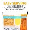 imageNostalgia Premium 4Ounce Popcorn AllInOne Bag  Includes Kernels Butter Flavored Coconut Oil and Seasoning Salt  Pack of 2412 Pound Pack of 2