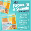 imageNostalgia Premium 4Ounce Popcorn AllInOne Bag  Includes Kernels Butter Flavored Coconut Oil and Seasoning Salt  Pack of 244 Ounce Pack of 24