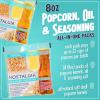 imageNostalgia Premium 4Ounce Popcorn AllInOne Bag  Includes Kernels Butter Flavored Coconut Oil and Seasoning Salt  Pack of 248 Ounce Pack of 24