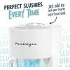 imageNostalgia Retro 40Ounce Frozen Beverage Station  Slushie Machine and Ice Shaver with Automatic Mixing for Soda Cocktails and Margaritas  Easy ampamp Safe Use  AquaWhite