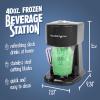 imageNostalgia Retro 40Ounce Frozen Beverage Station  Slushie Machine and Ice Shaver with Automatic Mixing for Soda Cocktails and Margaritas  Easy ampamp Safe Use  AquaBlack