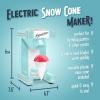 imageNostalgia Retro Snow Cone Maker  Countertop 5qt Shaved Ice Machine  Stainless Steel Blades  Includes 2 Reusable Cups Ice Scoop ampamp Sid Shelf  PinkRetro Aqua