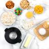 imageNostalgia 8Cup Hot Air Popcorn Maker ampamp Bowl  2In1 Bowl ampamp Lid 2 oz Measuring Cup  OilFree Pop Corn for Movie Night Snacks Birthday Parties and More  PinkWhite