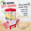 imageNostalgia 8Cup Hot Air Popcorn Maker ampamp Bowl  2In1 Bowl ampamp Lid 2 oz Measuring Cup  OilFree Pop Corn for Movie Night Snacks Birthday Parties and More  PinkWhiteRed