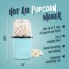 imageNostalgia 8Cup Hot Air Popcorn Maker ampamp Bowl  2In1 Bowl ampamp Lid 2 oz Measuring Cup  OilFree Pop Corn for Movie Night Snacks Birthday Parties and More  PinkAqua