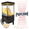 imageNostalgia 8Cup Hot Air Popcorn Maker ampamp Bowl  2In1 Bowl ampamp Lid 2 oz Measuring Cup  OilFree Pop Corn for Movie Night Snacks Birthday Parties and More  PinkBlack