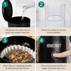 image:imageHomecraft Iced Tea Maker amp Cold Brew Coffee Machine  2 Quart Double Insulated Pitcher Steeping Basket  Makes Fuit Infused Teas amp Iced Lattes  Black2 QT  Luxe