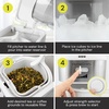 image:imageHomecraft Iced Tea Maker amp Cold Brew Coffee Machine  2 Quart Double Insulated Pitcher Steeping Basket  Makes Fuit Infused Teas amp Iced Lattes  Black3 QT  White