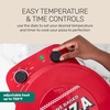 image:imageHomecraft Stone Baked Pizza Oven  12in Woodfired Style Indoor Electric Countertop Pizza Maker  Ceramic Stone amp Stainless Steel Peel  Variable Temp Control to 750F  Homemade Pizza in MinutesBlackPizza Oven  12in Woodfired Style Indoor Electric Countertop Pizza Maker  Ceramic Stone  Stainless Steel Peel  Variable Temp Control to 750F  Homemade Pizza in MinutesRed