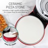 image:imageHomecraft Stone Baked Pizza Oven  12in Woodfired Style Indoor Electric Countertop Pizza Maker  Ceramic Stone amp Stainless Steel Peel  Variable Temp Control to 750F  Homemade Pizza in MinutesBlackPizza Oven  12in Woodfired Style Indoor Electric Countertop Pizza Maker  Ceramic Stone  Stainless Steel Peel  Variable Temp Control to 750F  Homemade Pizza in MinutesRed