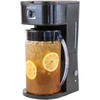 image:imageHomecraft Iced Tea Maker amp Cold Brew Coffee Machine  2 Quart Double Insulated Pitcher Steeping Basket  Makes Fuit Infused Teas amp Iced Lattes  Black3 QT  Black