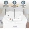 image:imageIgloo BottomLoading Water Dispenser  Water Cooler Dispenser with Hot Cold amp Temperature Settings Electric Water Dispenser Fits 3 amp 5Gallon Jugs with Child Safety Lock Office Use Black StainlessWhite