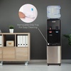 image:imageIgloo BottomLoading Water Dispenser  Water Cooler Dispenser with Hot Cold amp Temperature Settings Electric Water Dispenser Fits 3 amp 5Gallon Jugs with Child Safety Lock Office Use Black StainlessStainless