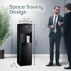 image:imageIgloo BottomLoading Water Dispenser  Water Cooler Dispenser with Hot Cold amp Temperature Settings Electric Water Dispenser Fits 3 amp 5Gallon Jugs with Child Safety Lock Office Use Black StainlessBlack