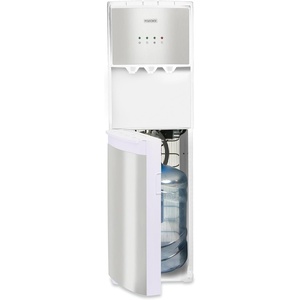 image:imageIgloo BottomLoading Water Dispenser  Water Cooler Dispenser with Hot Cold amp Temperature Settings Electric Water Dispenser Fits 3 amp 5Gallon Jugs with Child Safety Lock Office Use Black StainlessWhite Stainless