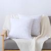 imageDOWNCOOL 100 Cotton Stuffer Throw Pillow Insert Set of 2 Rectangle Down and Feather Filled Decorative Bed Sofa Insert 12x20 Inch White1 Pack Feather