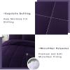 imageDOWNCOOL All Seasons Sage Green Bedding Comforters ampamp Sets with 2 Pillow Cases 3 Pieces Down Alternative Comforter Set Bedding Comforter Sets Queen Lightweight and Noiseless Queen88x90 inchesPurple