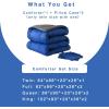 imageDOWNCOOL All Seasons Sage Green Bedding Comforters ampamp Sets with 2 Pillow Cases 3 Pieces Down Alternative Comforter Set Bedding Comforter Sets Queen Lightweight and Noiseless Queen88x90 inchesBlueGrey