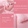 imageDOWNCOOL All Seasons Sage Green Bedding Comforters ampamp Sets with 2 Pillow Cases 3 Pieces Down Alternative Comforter Set Bedding Comforter Sets Queen Lightweight and Noiseless Queen88x90 inchesPink