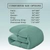 imageDOWNCOOL Comforters Queen Size Duvet InsertSage Green All Season Duvet Lightweight Quilt Down Alternative Hotel Comforter with Corner Tabs Sage Green Queen 88x92 InchesSage Green
