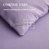 imageDOWNCOOL Comforters Queen Size Duvet InsertSage Green All Season Duvet Lightweight Quilt Down Alternative Hotel Comforter with Corner Tabs Sage Green Queen 88x92 InchesLavender Purple