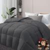 imageDOWNCOOL Comforters Queen Size Duvet InsertSage Green All Season Duvet Lightweight Quilt Down Alternative Hotel Comforter with Corner Tabs Sage Green Queen 88x92 InchesDark Grey