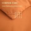 imageDOWNCOOL Comforters Queen Size Duvet InsertSage Green All Season Duvet Lightweight Quilt Down Alternative Hotel Comforter with Corner Tabs Sage Green Queen 88x92 InchesBurnt Orange