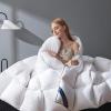 imageDOWNCOOL Goose Down Comforter Full Size  750 Fill Power Duvet Insert  Ultra Soft Hotel Collection Comforter  All