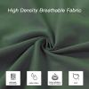 imageDOWNCOOL Luxury Full Body Pillow Insert with Fiber Cover  Ultra Soft Body Pillow for Sleeping  Breathable Long Bed Pillow Insert 20quotx54quotBlack with CoverSage Green