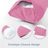 imageDOWNCOOL Luxury Full Body Pillow Insert with Fiber Cover  Ultra Soft Body Pillow for Sleeping  Breathable Long Bed Pillow Insert 20quotx54quotBlack with CoverPink