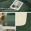 imageDOWNCOOL Queen Comforter Set 7 Pieces Bedding Sets Queen Pink All Season Down Alternative Bed in a Bag Queen with Comforter Flat Sheet Fitted Sheet 2 Pillow Shams ampamp 2 PillowcasesSage Green