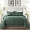 imageDOWNCOOL All Seasons Sage Green Bedding Comforters ampamp Sets with 2 Pillow Cases 3 Pieces Down Alternative Comforter Set Bedding Comforter Sets Queen Lightweight and Noiseless Queen88x90 inchesSage Green