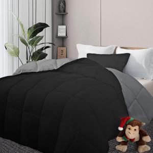 imageDOWNCOOL Comforters Queen Size Duvet InsertSage Green All Season Duvet Lightweight Quilt Down Alternative Hotel Comforter with Corner Tabs Sage Green Queen 88x92 InchesBlackGray