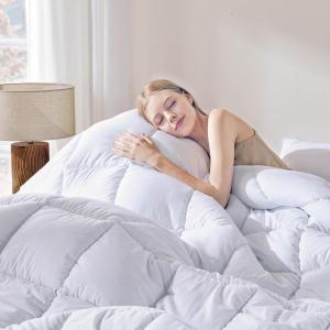 imageDOWNCOOL Comforters Queen Size Duvet InsertSage Green All Season Duvet Lightweight Quilt Down Alternative Hotel Comforter with Corner Tabs Sage Green Queen 88x92 InchesWhite