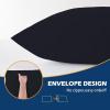 imageDOWNCOOL Full Body Pillow for Adults Ultra Soft Long Bed Pillow with Removable Cover Cooling Breathable Polyester Microfiber Large Body Pillow 20x54 inch with CoverBlack