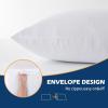 imageDOWNCOOL Full Body Pillow for Adults Ultra Soft Long Bed Pillow with Removable Cover Cooling Breathable Polyester Microfiber Large Body Pillow 20x54 inch with CoverWhite