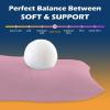 imageDOWNCOOL Full Body Pillow for Adults Ultra Soft Long Bed Pillow with Removable Cover Cooling Breathable Polyester Microfiber Large Body Pillow 20x54 inch with CoverPink