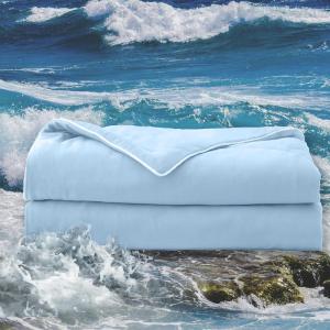 imageDOWNCOOL Cooling Comforter Blue Cooling Comforter Queen Size Cooling Duvet for Hot Sleeper Breathable Summer Quilt Lightweight Soft QMaxampgt04 ArcChill Cool Comforter90quotX90quotBlue