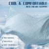 imageDOWNCOOL Cooling Comforter Cream White Cooling Blanket Queen Size Cooling Duvet for Hot Sleeper Breathable Summer Quilt Lightweight Soft QMaxampgt04 ArcChill Cool Comforter90quotX90quot02bohemiaPeacock Blue