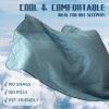 imageDOWNCOOL Cooling Comforter Cream White Cooling Blanket Queen Size Cooling Duvet for Hot Sleeper Breathable Summer Quilt Lightweight Soft QMaxampgt04 ArcChill Cool Comforter90quotX90quot02bohemiaGreen