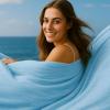 imageDOWNCOOL Cooling Blanket Queen Size Pink Summer Comforter for Hot Sleeper and Night Sweats Lightweight Soft QMaxampgt04 ArcChill Cool BlanketBlue