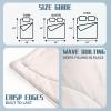 image:imageDOWNCOOL Cooling Comforter Queen Size Green Cooling Blanket for Hot Sleeper Lightweight amp Breathable Blanket for Night SweatsDualSide Cooling Summer Bedding90X9001cream White