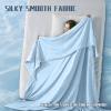 image:imageDOWNCOOL Cooling Comforter Queen Size Green Cooling Blanket for Hot Sleeper Lightweight amp Breathable Blanket for Night SweatsDualSide Cooling Summer Bedding90X9001blue