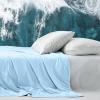 image:imageDOWNCOOL Cooling Comforter Queen Size Green Cooling Blanket for Hot Sleeper Lightweight amp Breathable Blanket for Night SweatsDualSide Cooling Summer Bedding90X9001blue