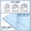 image:imageDOWNCOOL Cooling Comforter Queen Size Green Cooling Blanket for Hot Sleeper Lightweight amp Breathable Blanket for Night SweatsDualSide Cooling Summer Bedding90X9001blue